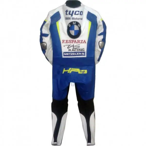 Tyco BMW Motorrad Motorcycle Racing Team Leather Suit 1 2