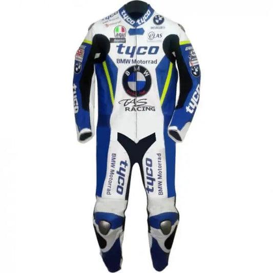 Tyco BMW Motorrad Motorcycle Racing Team Leather Suit 1