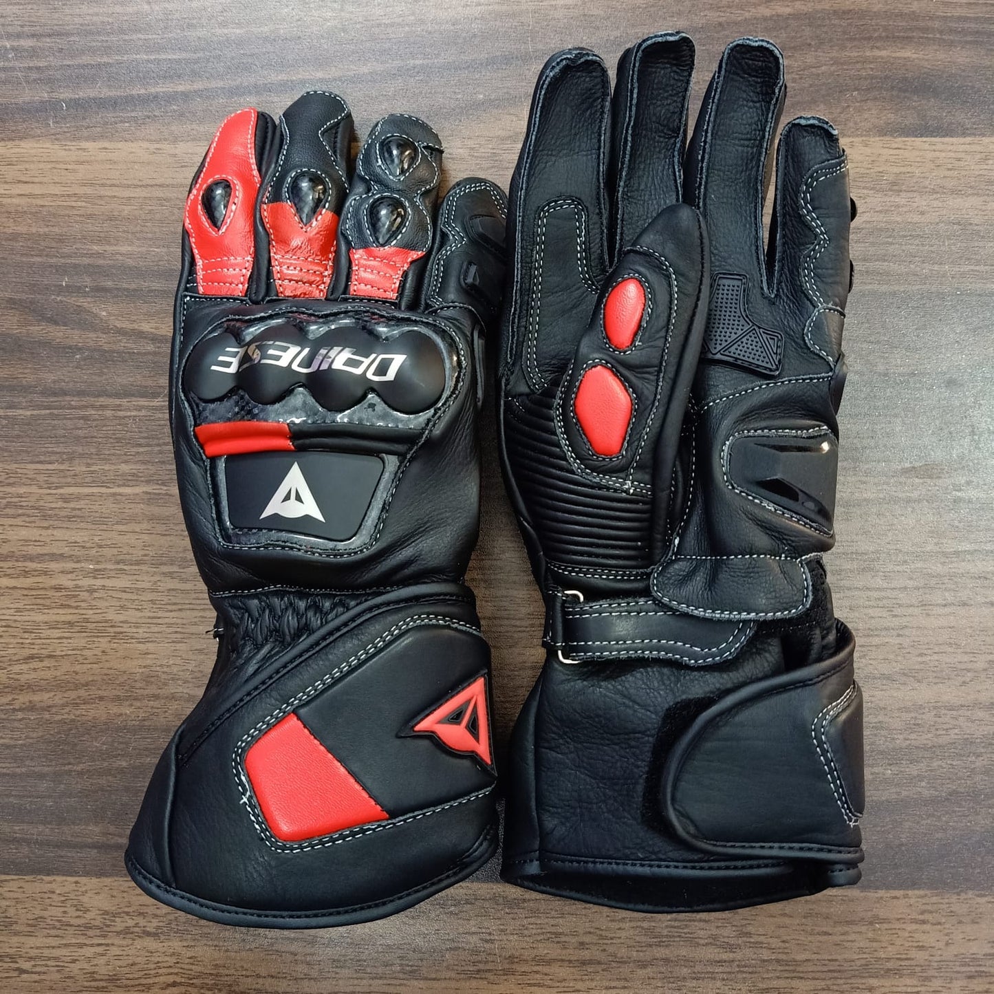 Super Speed D1 Motorcycle Leather Suit two piece metal d1 gloves d1 boots full kit