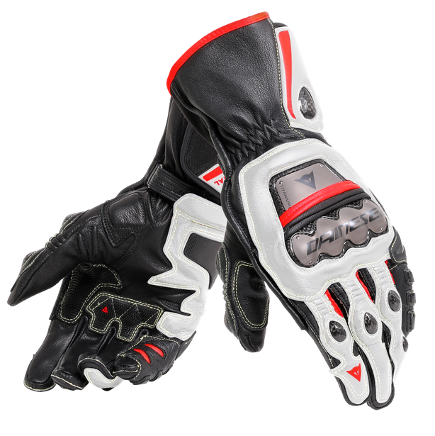 DAMOTOGEAR Laguna Seca 4 Combo – White/Black/Red Kit
