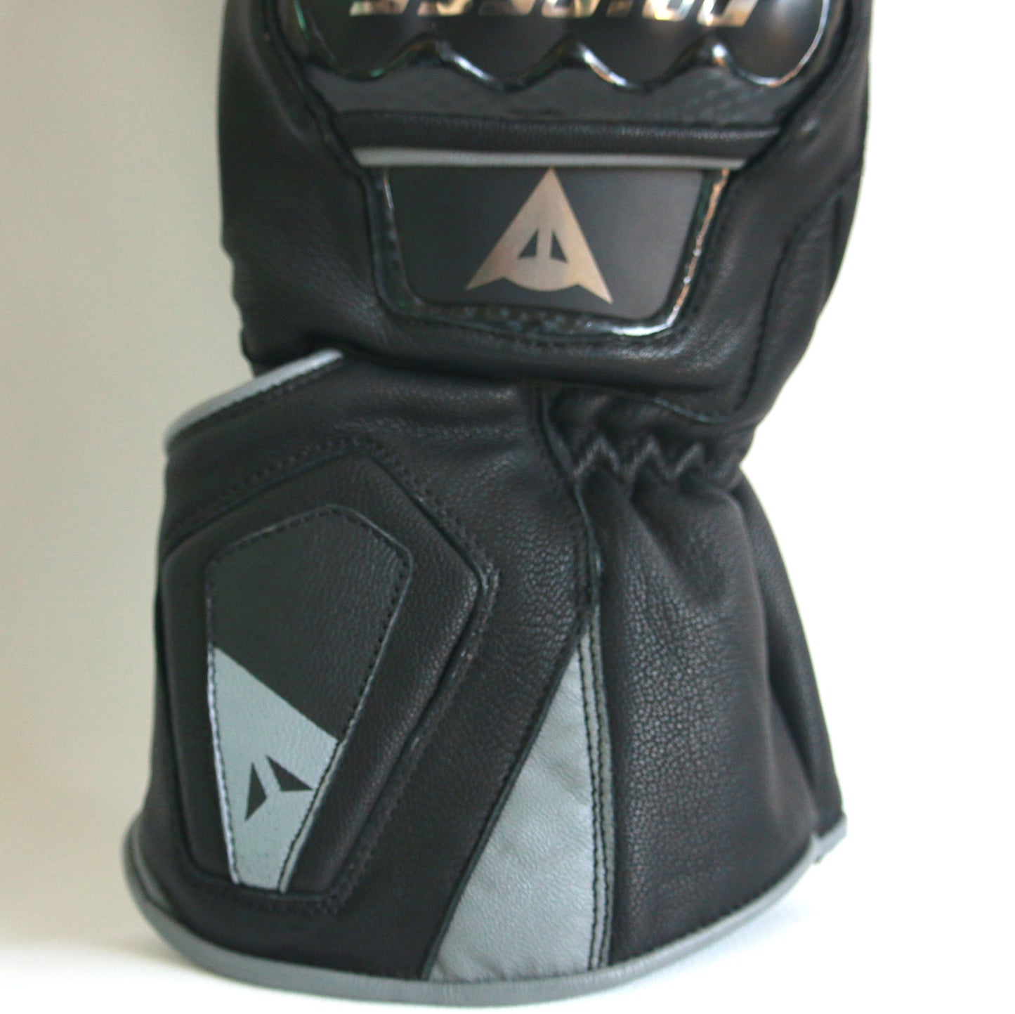 DAG 016 Full Metal D6 Motorbike Black/Gray Motorcycle Gloves