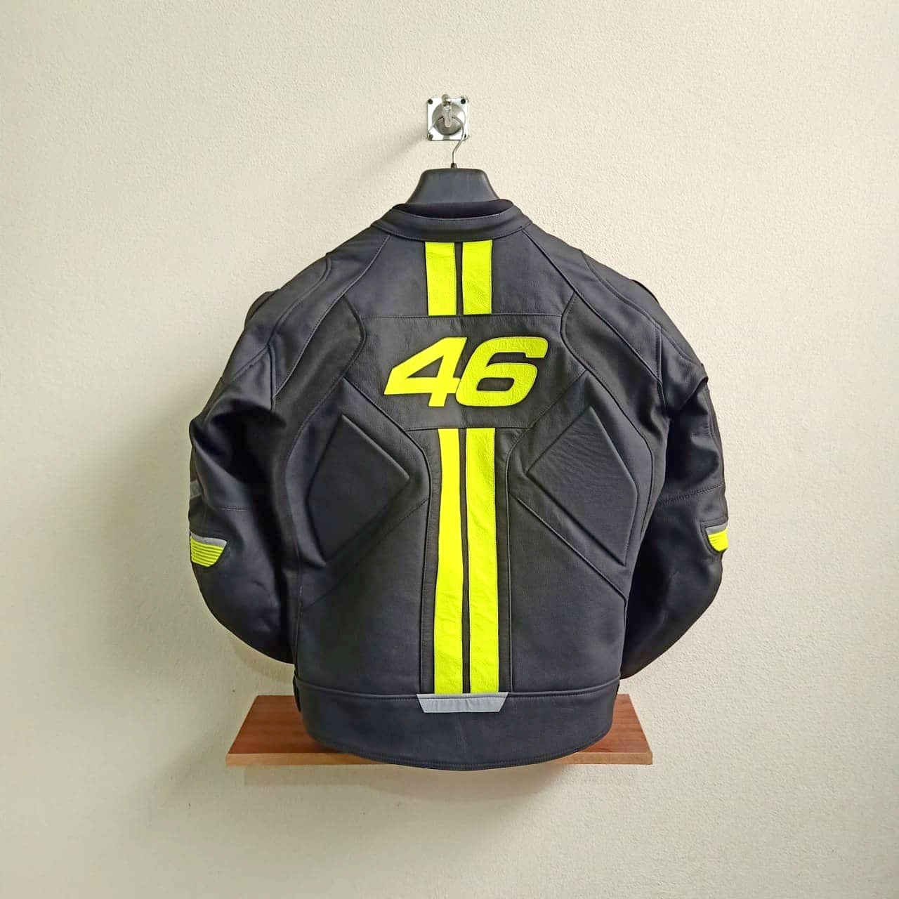 Valentino Rossi Motorbike Leather Motorcycle Jacket VR 46 1