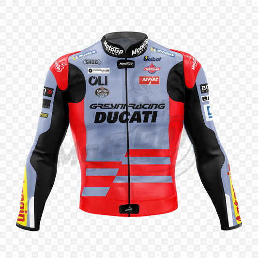 Alex Marquez MotoGP 2024 Team Gresini Ducati Racing Jacket front