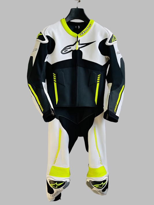 Atem Leather Motorcycle Motorbike Suit front