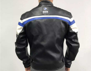 BMW Motorrad Motorcycle Black Leather Jacket
