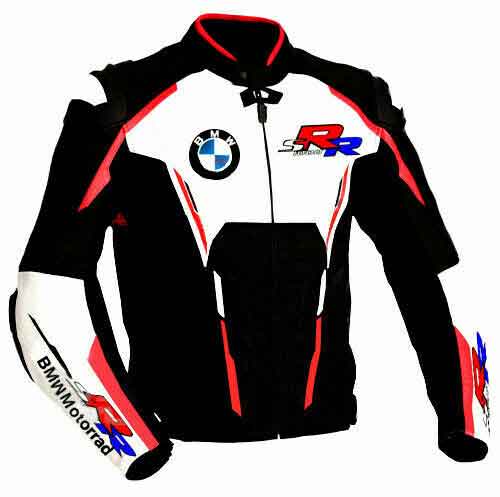 BMW Motorrad Motorcycle S1000RR Leather Jacket front