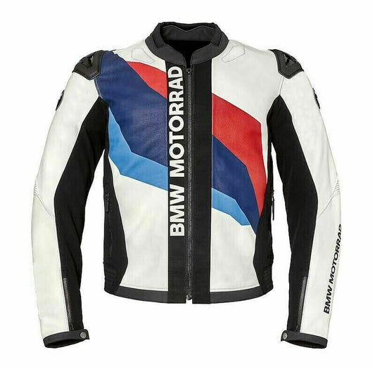 BMW Motorrad Racing Motorcycle Leather Jacket front