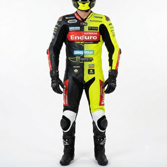 Fabio Di Giannantonio MotoGP Racing Suit Ducati 2026 front