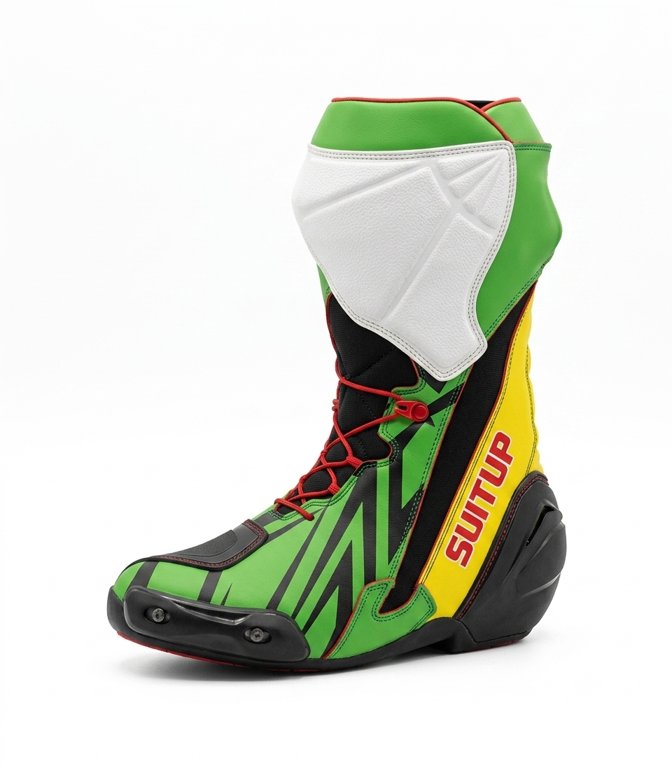 Axel Bassani WSBK 2024 Kawasaki Race Boots