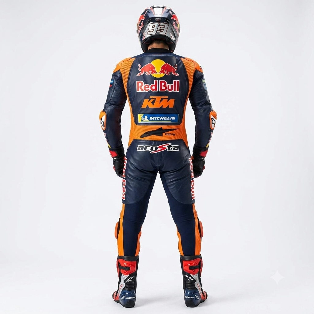 Pedro Acosta MotoGP Racing Suit KTM Red Bull 2026 back