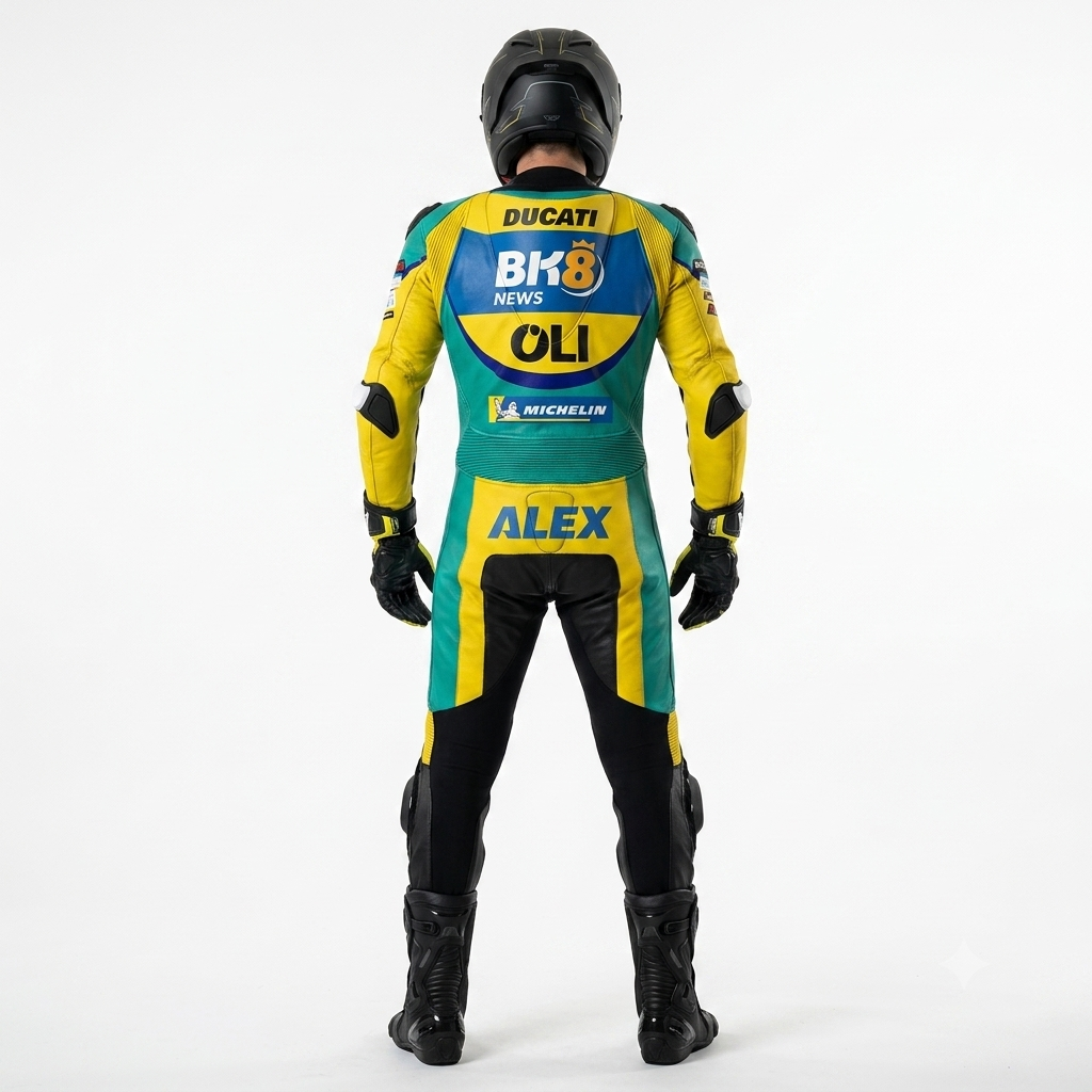 Alex Marquez MotoGP Racing Suit Ducati 2026 back