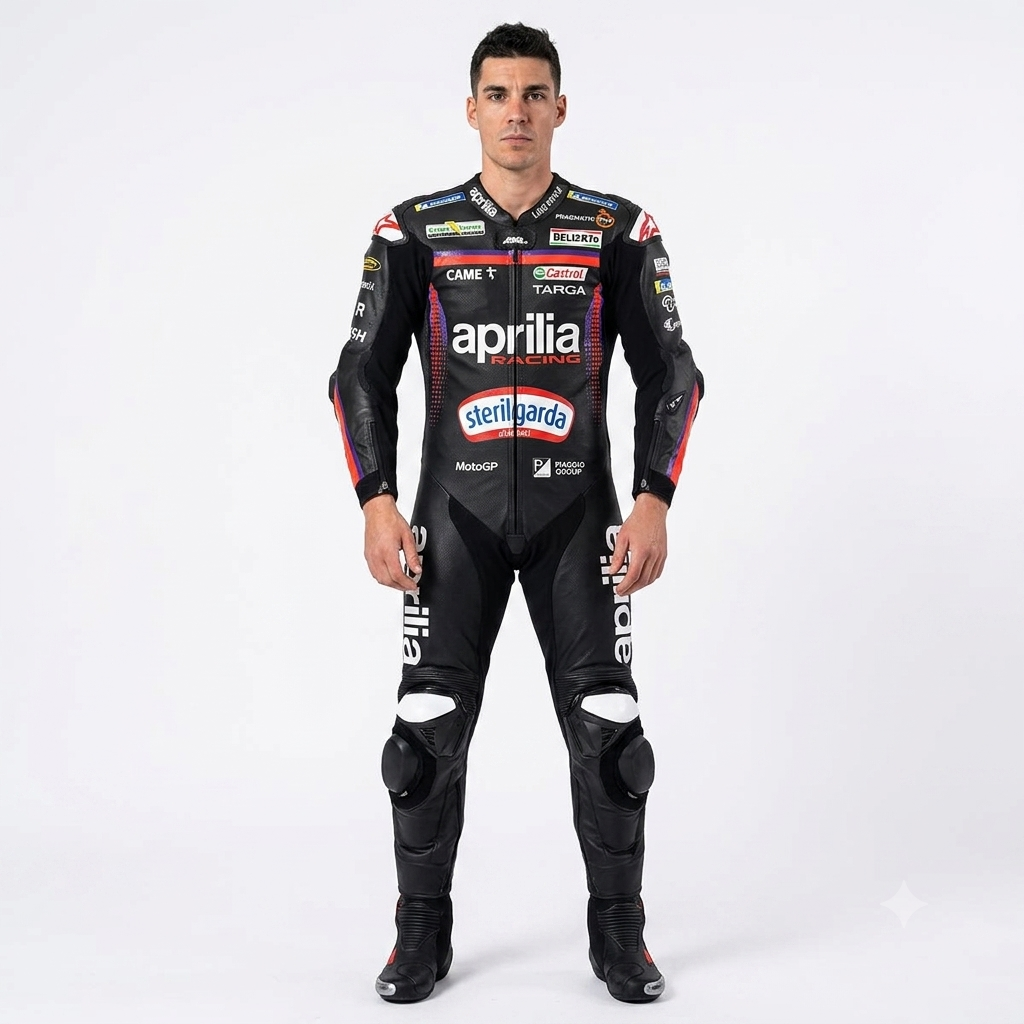 Jorge Martin Suit Aprilia Racing MotoGP 2026 front