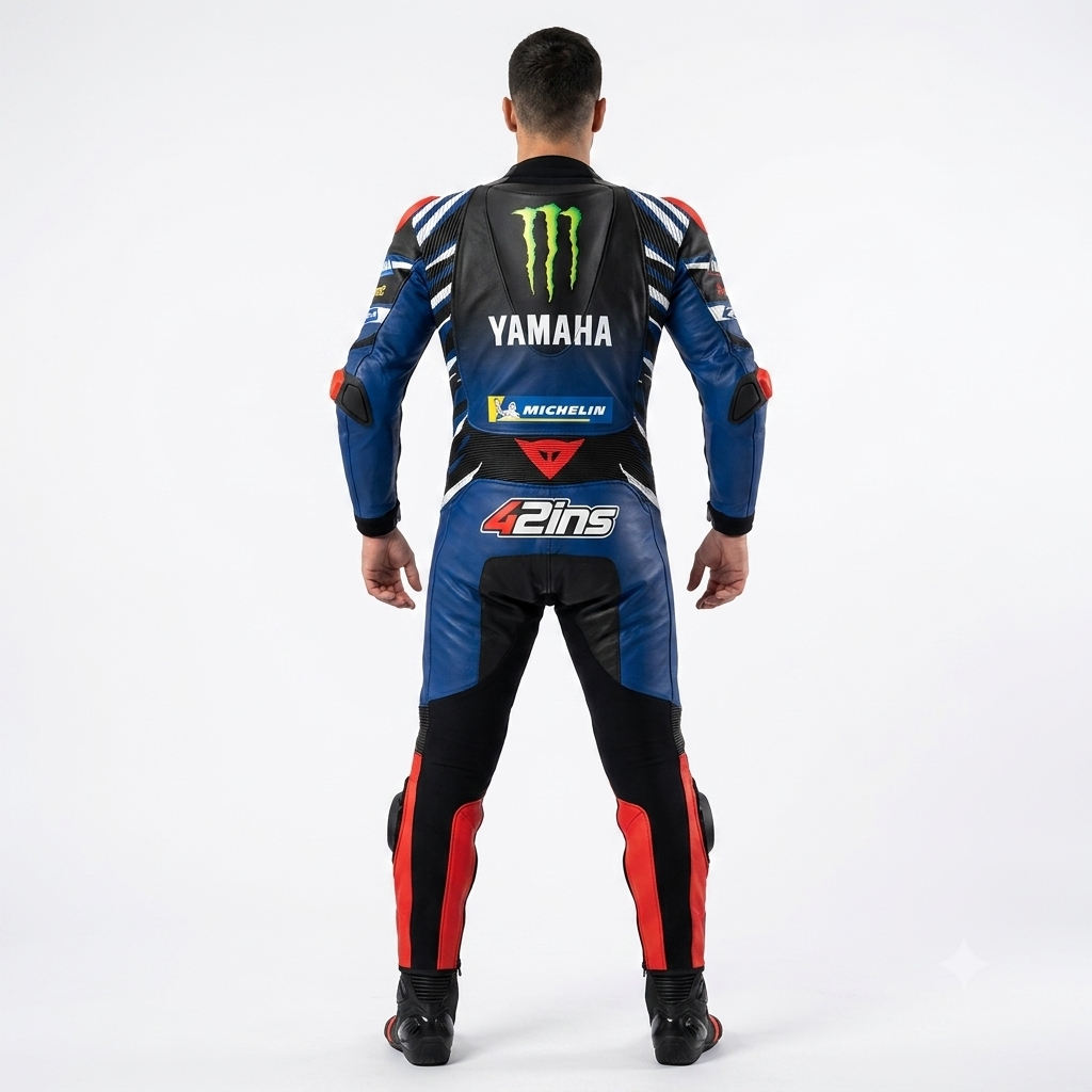 Alex Rins MotoGP Racing Suit Yamaha 2026 back