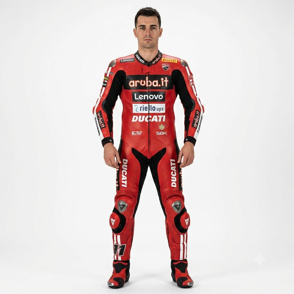 Nicolo Bulega WSBK Racing Suit Ducati 2026 front