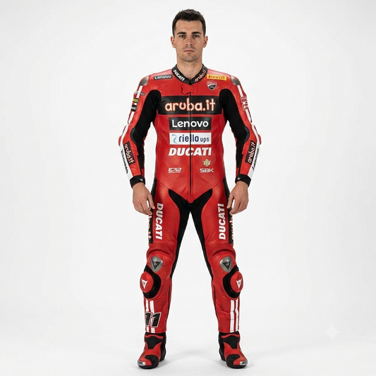 Nicolo Bulega WSBK Racing Suit Ducati 2026 front