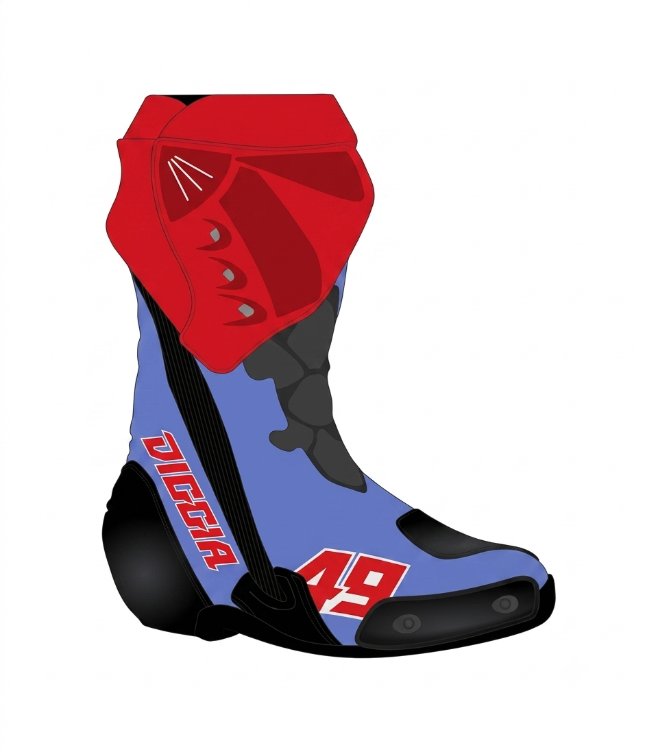 Enea Bastianini Ducati MotoGP 2022 Race Boots