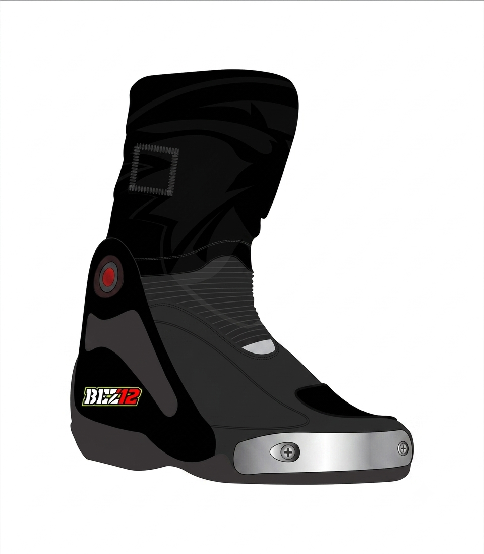 Marco Bezzecchi 2022 Mooney VR46 Racing Boots