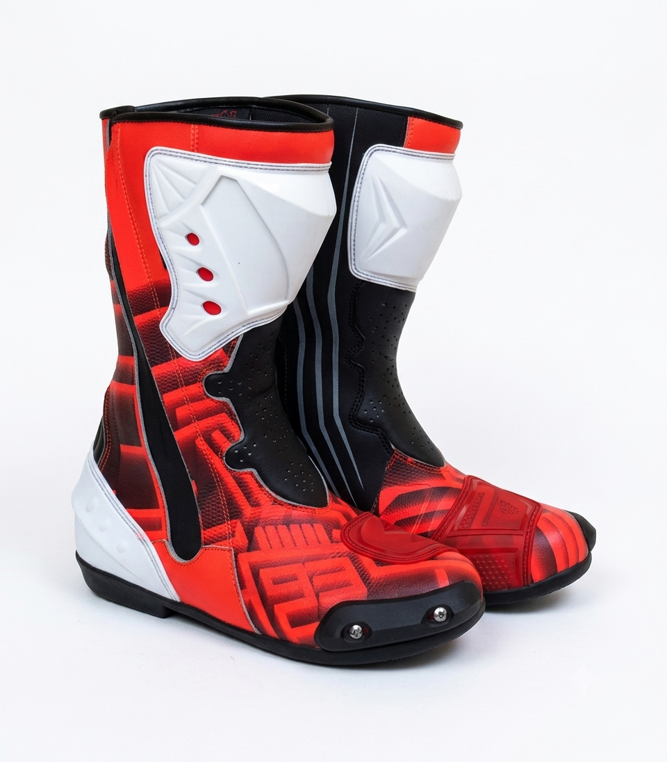 Marc Marquez MM93 MotoGP 2018 Leather Race Boots