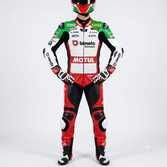 Alex Lowes WSBK Racing Suit Kawasaki 2026 front