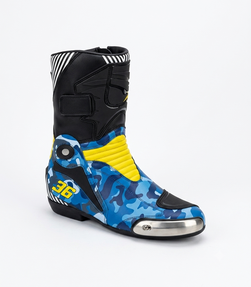 Joan Mir MotoGP 2020 Leather Race Boots