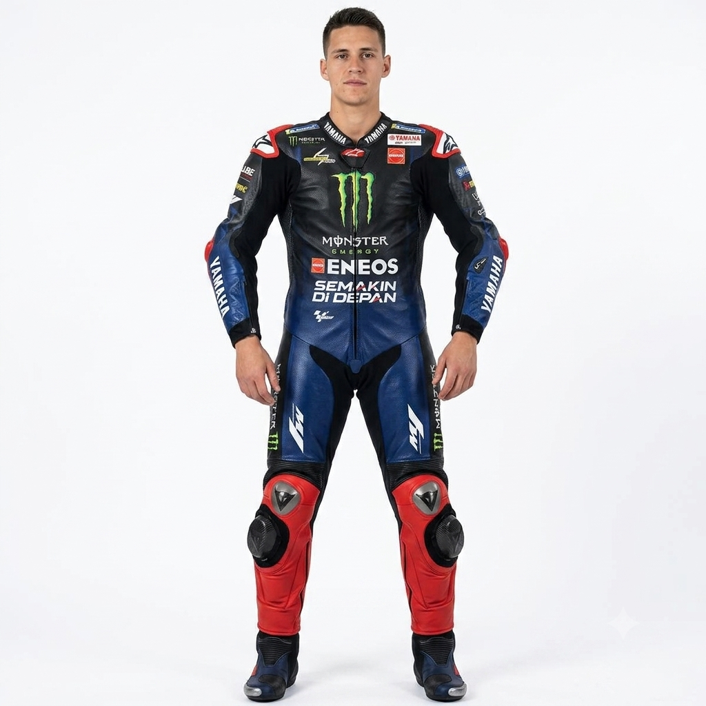 Alex Rins MotoGP Racing Suit Yamaha 2026 front