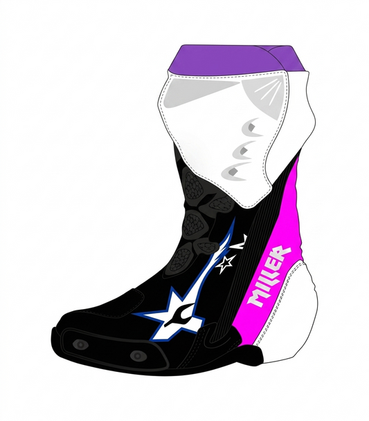 Jack Miller 2026 Leather Race Boots