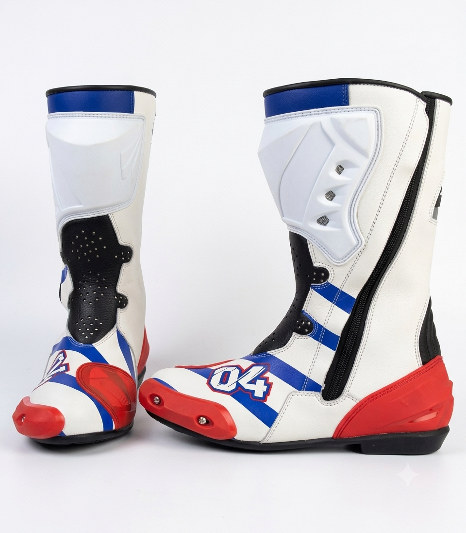 Andrea Dovizioso Ducati Motogp 2016 Leather Boots
