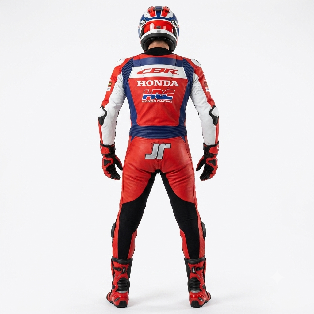 Jonathan Rea WSBK Racing Suit Honda 2026 back 