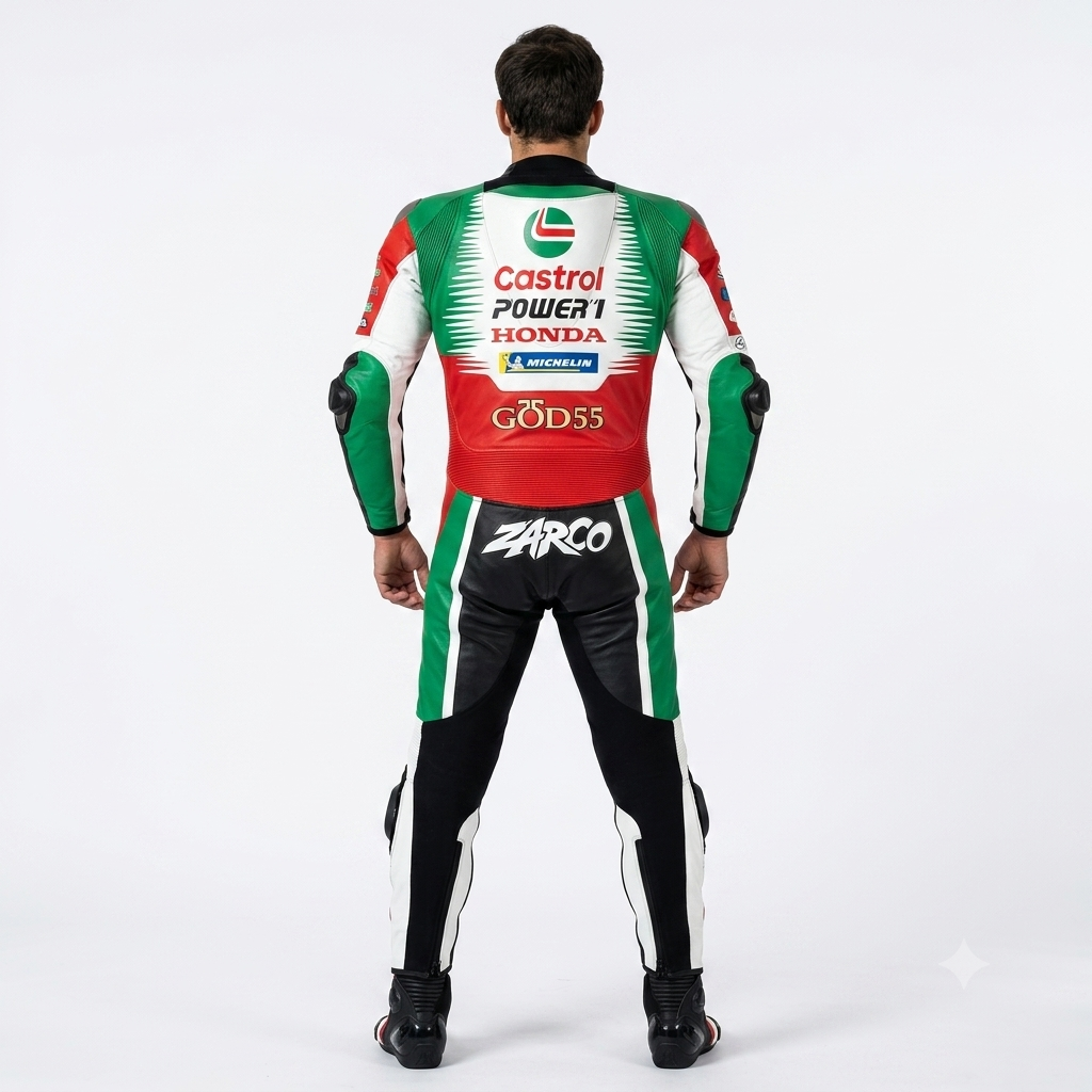 Johann Zarco MotoGP Racing Suit Honda 2026 back