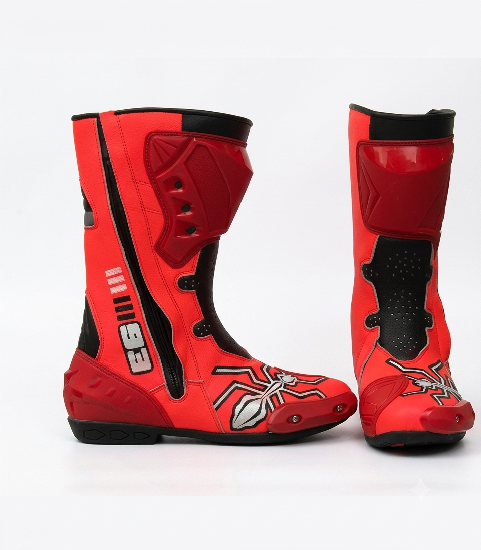 Marc Marquez HRC Honda Repsol Motogp 2017 Leather Boots