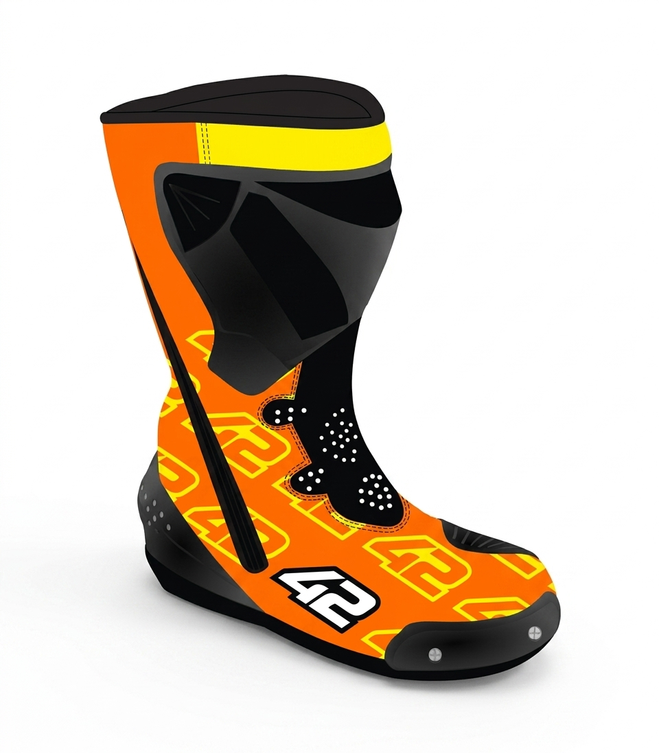 Alex Rins MotoGP 2018 Leather Race Boots
