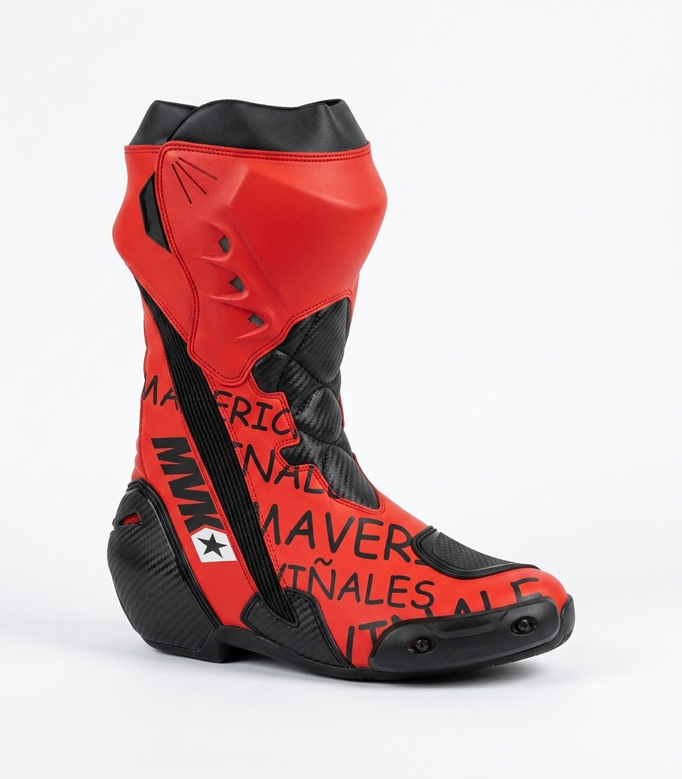 Maverick Vinales Winter Test 2023 Race Boot