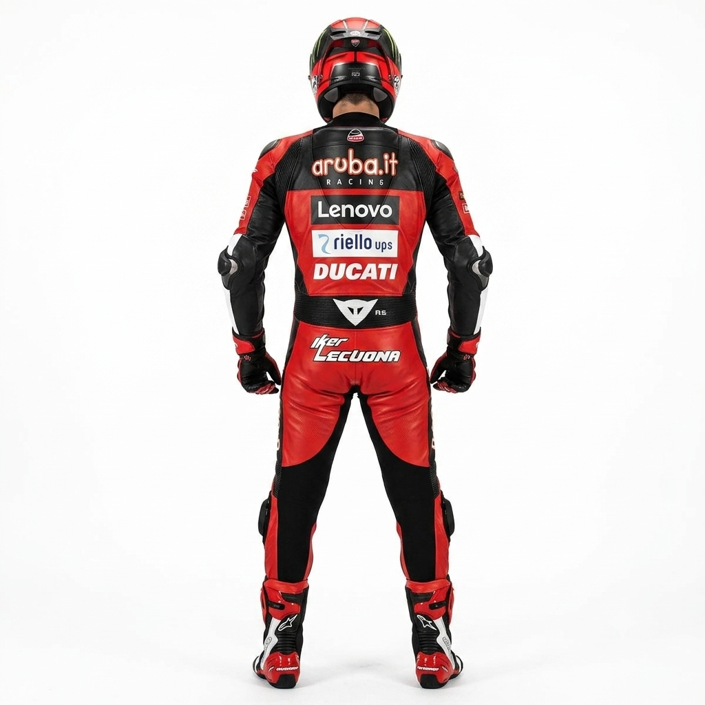 Iker Lecuona WSBK Racing Suit Ducati 2026 back