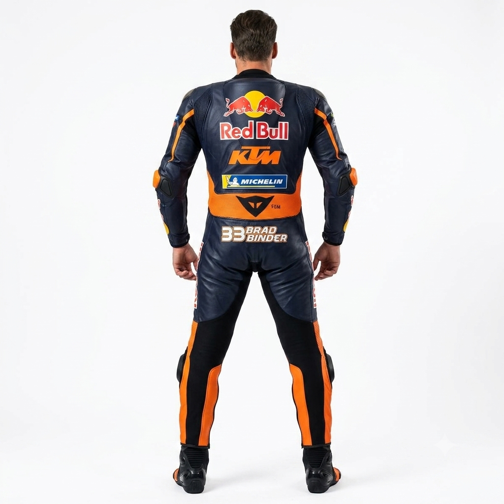 Brad Binder MotoGP Racing Suit Red Bull KTM 2026 back