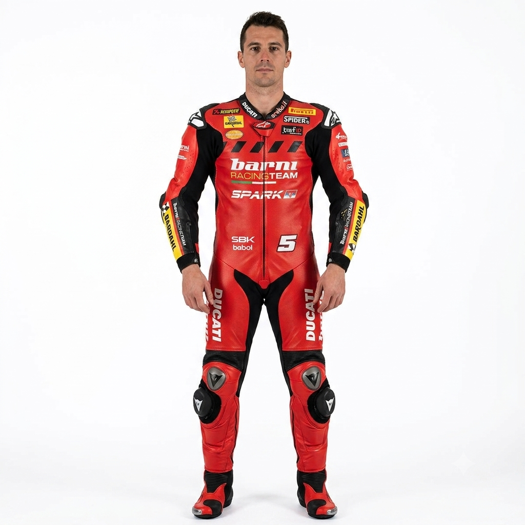 Yari Montella WSBK Racing Suit Ducati 2026 front