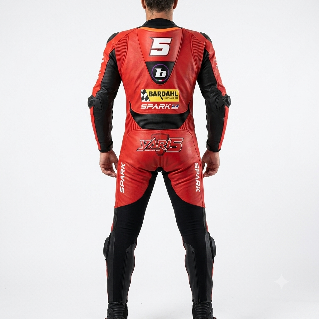 Yari Montella WSBK Racing Suit Ducati 2026 back