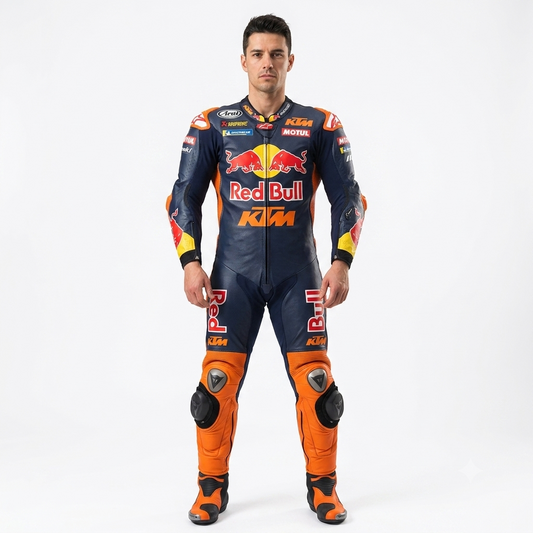Maverick Vinales Suit Red Bull KTM MotoGP 2026 front