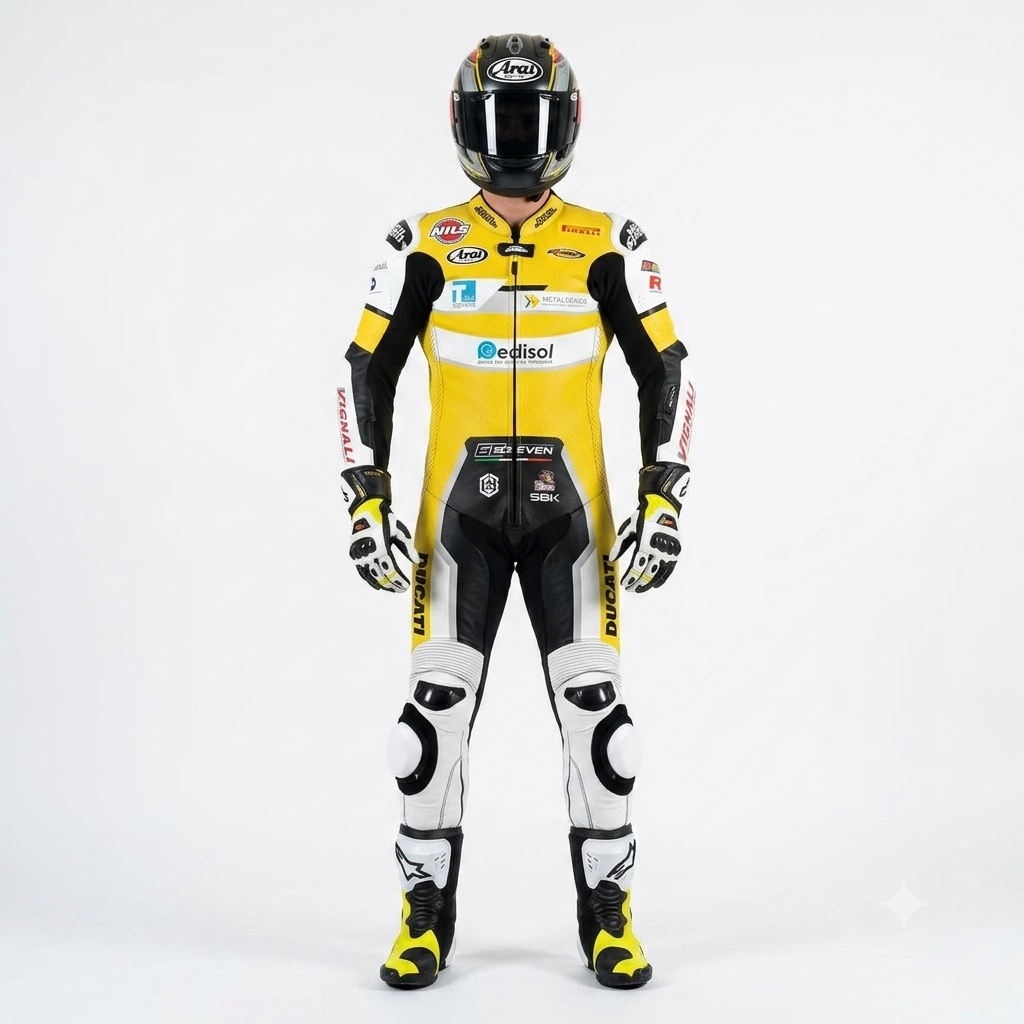 Lorenzo Baldassarri Suit Team GoEleven Ducati WSBK 2026 front