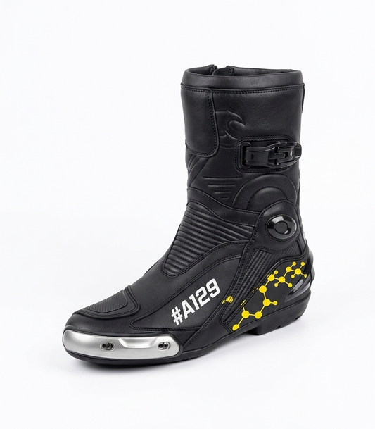 Andrea Iannone Dot Pattern MotoGP 2017 Leather Boots