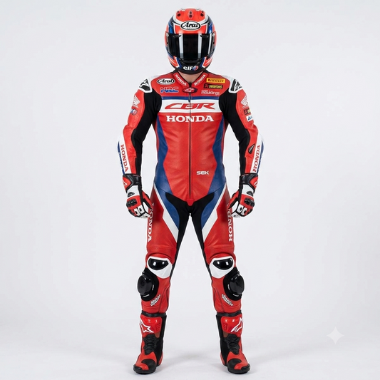 Jonathan Rea WSBK Racing Suit Honda 2026 front