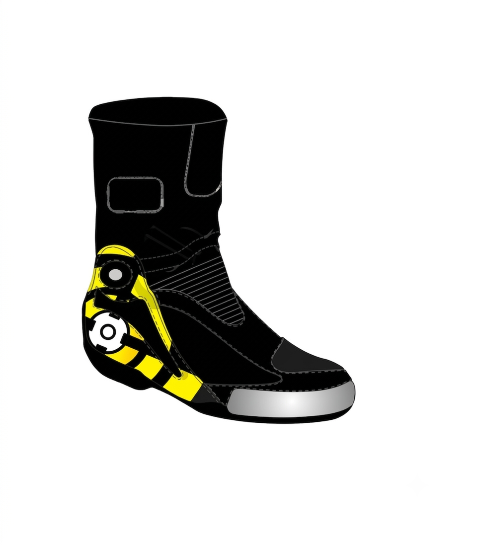 Andrea Iannone Suzuki Ecstar MotoGP 2017 Leather Boots