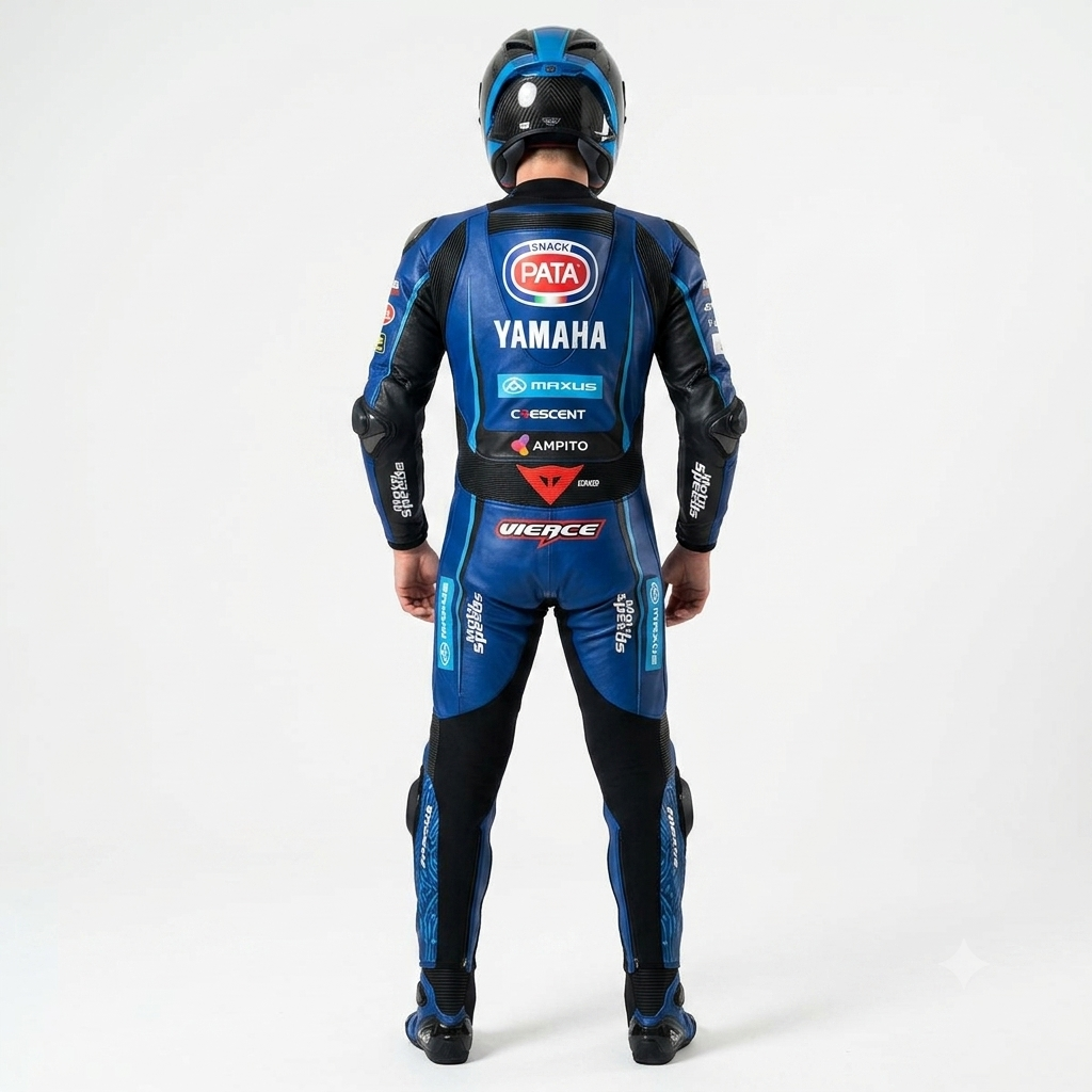 Xavi Vierge WSBK Racing Suit Yamaha 2026 back