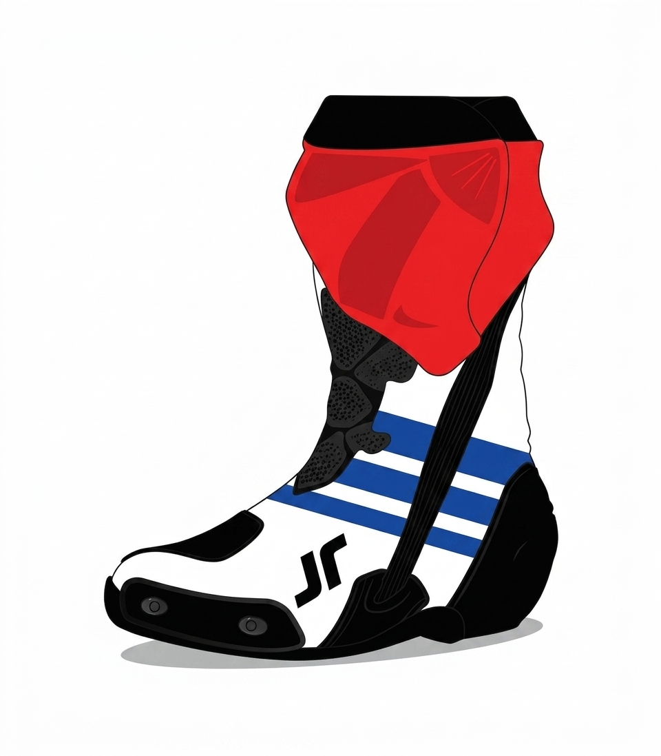 Jonathan Rea Yamaha SBK 2024 Race Boots