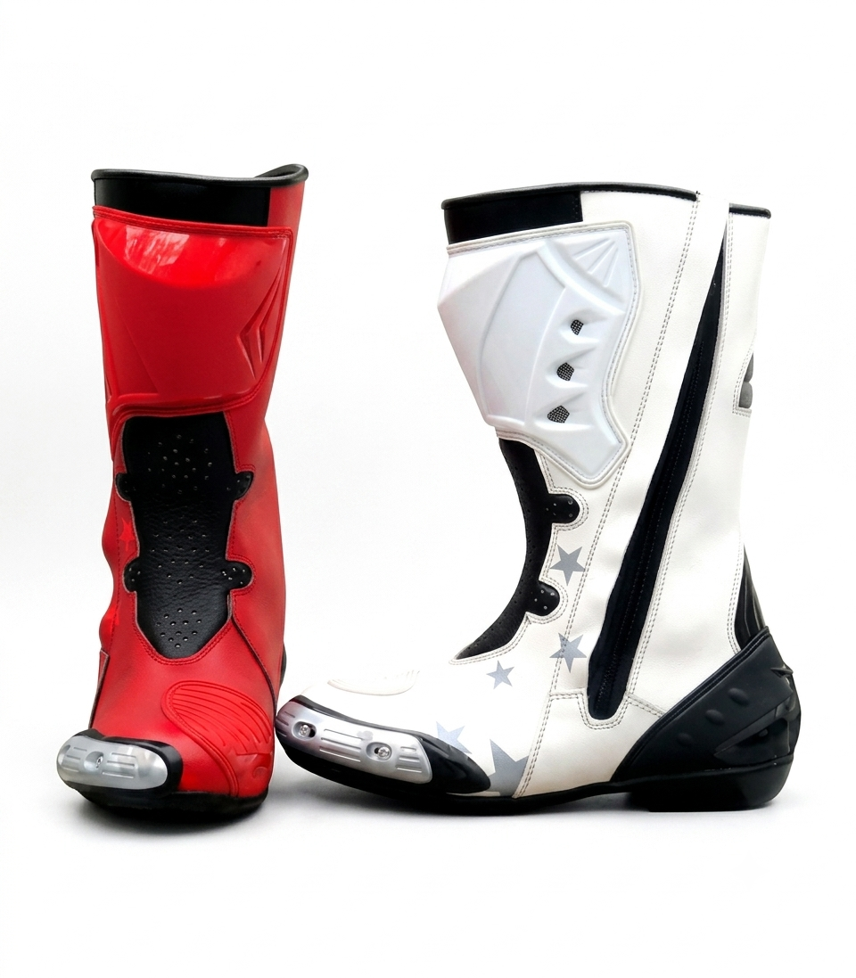 Jorge Lorenzo Yamaha Movistar MotoGP 2016 Leather Boots