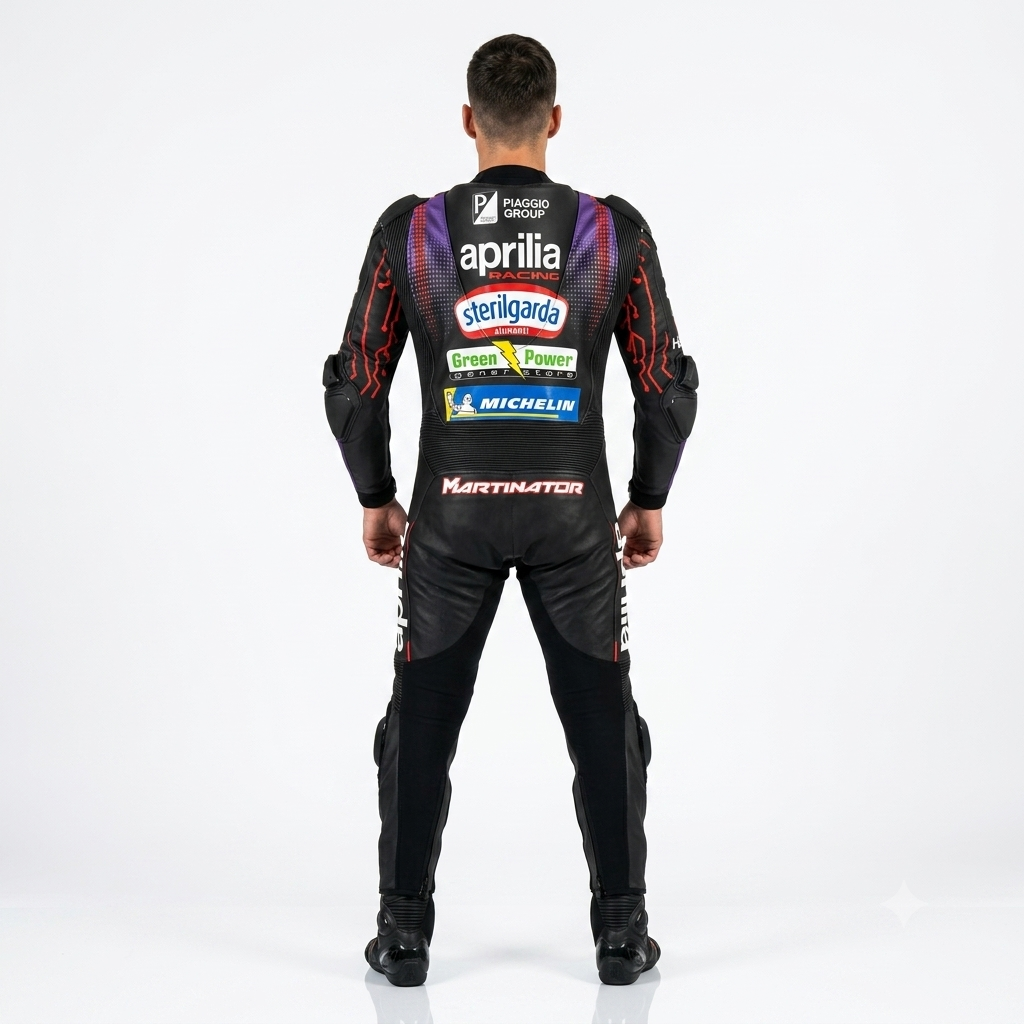Jorge Martin Suit Aprilia Racing MotoGP 2026 back