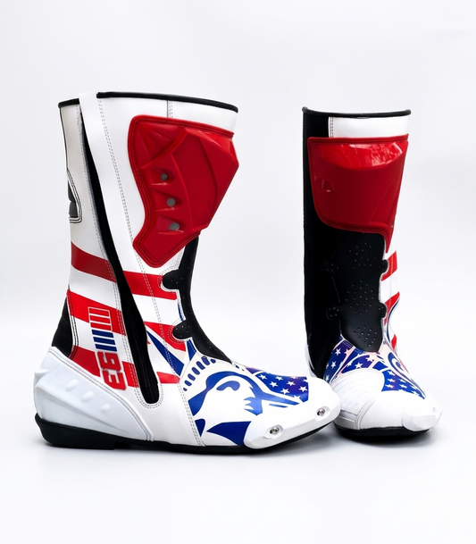 Marc Marquez Honda Repsol AmericasGP 2017 Leather Boots