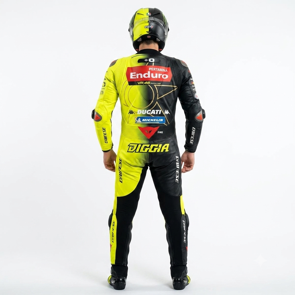 Fabio Di Giannantonio MotoGP Racing Suit Ducati 2026 back
