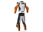 KTM Racing White And Black Motorcycle Suit