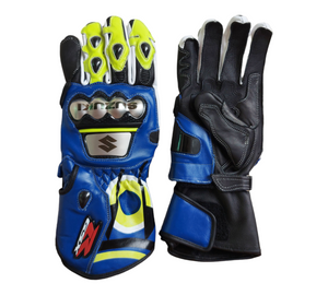 Suzuki Gsxr Motorcycle Leather Gloves