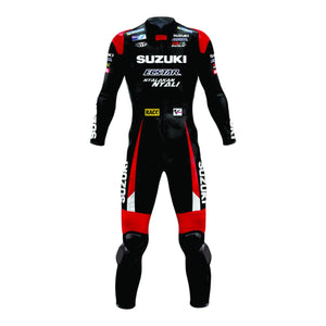 Suzuki Aleix Espargaro 2016 Gsxr Genuine leather Biker Suit